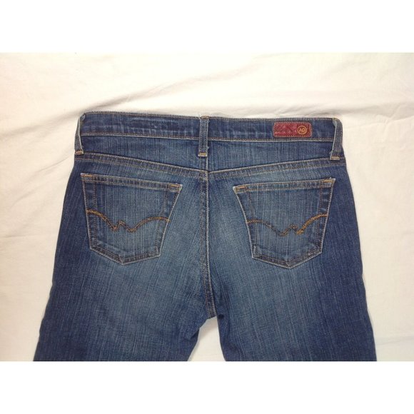 AG Adriano Goldschmied THE ANGEL Crop Capri Jeans Sz. 27 EUC - Picture 5 of 11